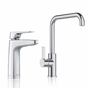 Billi Sahara Plus 3120 with X-Series Dispensers and Square Mixer Tap